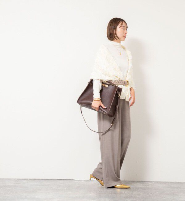 NOLLEY'S「【一部WEB限定色アイテム】ウォッシャブルウエストゴムセミワイドパンツ」|その他|