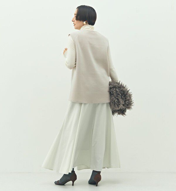 NOLLEY'S「ウォッシャブルストレッチジャージベスト」|ベスト・ジレ|