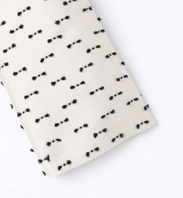 NOLLEY'S「《セットアップ対応》ウォッシャブルリボンジャガード2WAYブラウス」|シャツ・ブラウス|