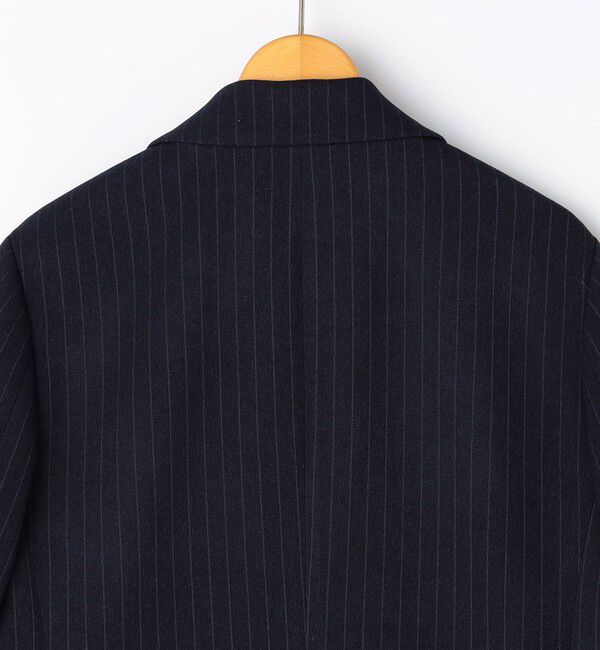 NOLLEY'S「ウォッシャブルウール調ダブルジャケット」|テーラードジャケット|