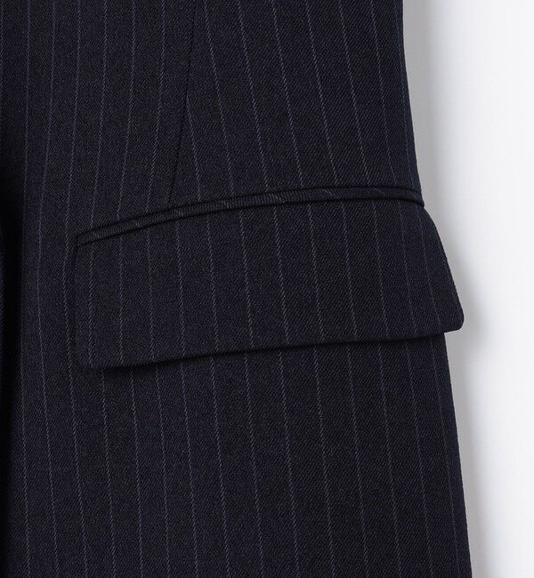 NOLLEY'S「ウォッシャブルウール調ダブルジャケット」|テーラードジャケット|