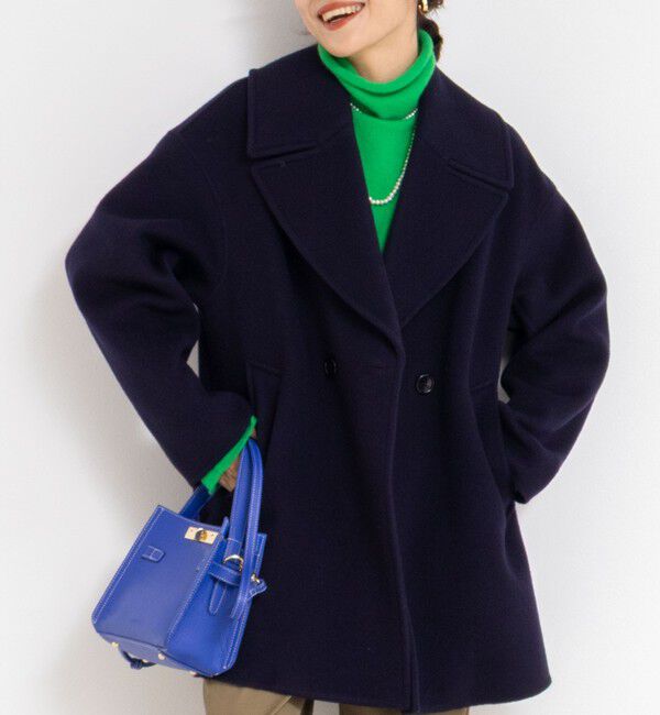 NOLLEY'S「【一部WEB限定アイテム】SP140リバーコート起毛メルトン仕上げ」|その他|