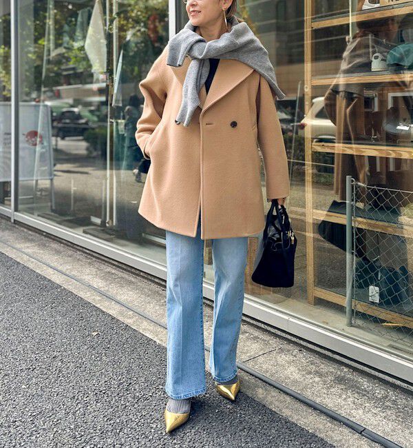 NOLLEY'S「【一部WEB限定アイテム】SP140リバーコート起毛メルトン仕上げ」|その他|