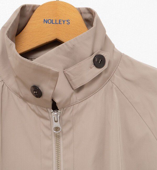 NOLLEY'S「【MARILYN MOON/マリリーンムーン】volume sleeve taffeta mid blouson」|ブルゾン・スタジャン|