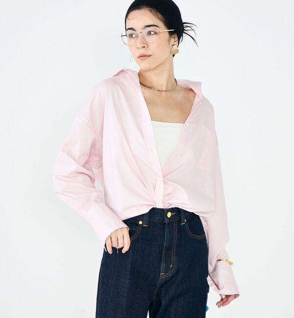 NOLLEY'S sophi「【一部WEB限定カラー】ウォッシャブルオックス2WAYシャツ」|シャツ・ブラウス|