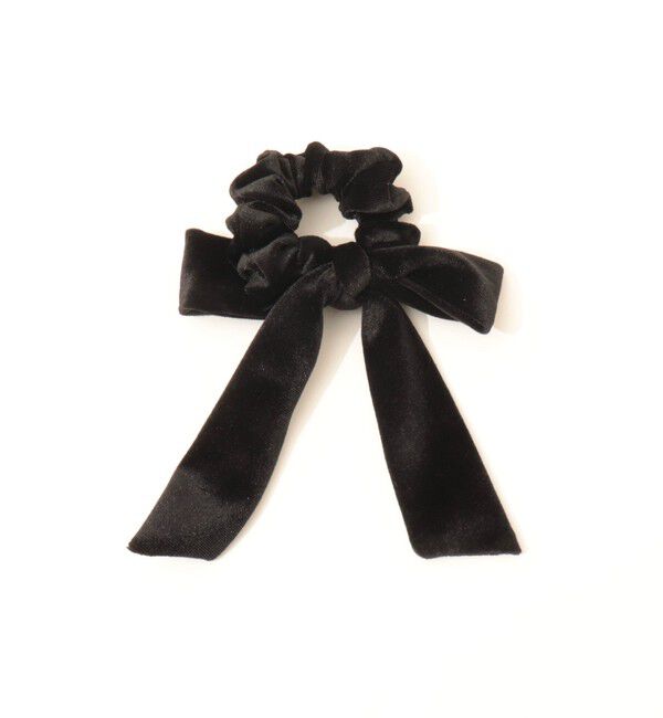 NOLLEY'S「【nolleys/ノーリーズ】ベロアリボンシュシュ」|ヘアゴム・シュシュ|