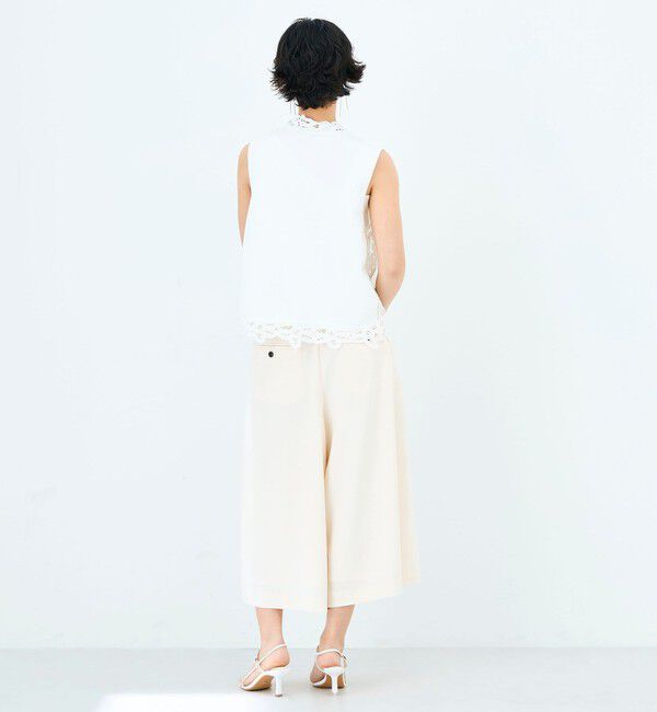 NOLLEY'S「《手洗い可能》バテンレースジレ」|ベスト・ジレ|