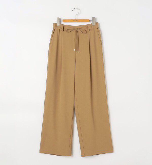 NOLLEY'S「《セットアップ対応》ウォッシャブルイージーツイルセミワイドパンツ」|その他|