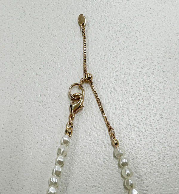 fredy emue「ランダムパールアジャストネックレス」|ネックレス|