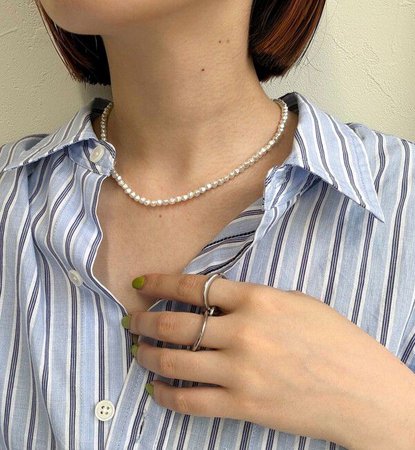 fredy emue「ランダムパールアジャストネックレス」|ネックレス|