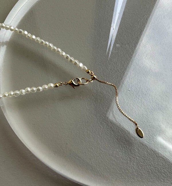 fredy emue「ランダムパールアジャストネックレス」|ネックレス|