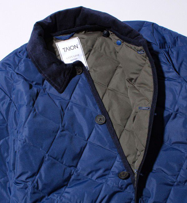 GLOSTER「【ビジカジ対応/新色追加】GLOSTER別注 TAION ダイヤキルト ダウンジャケット」|ダウン|