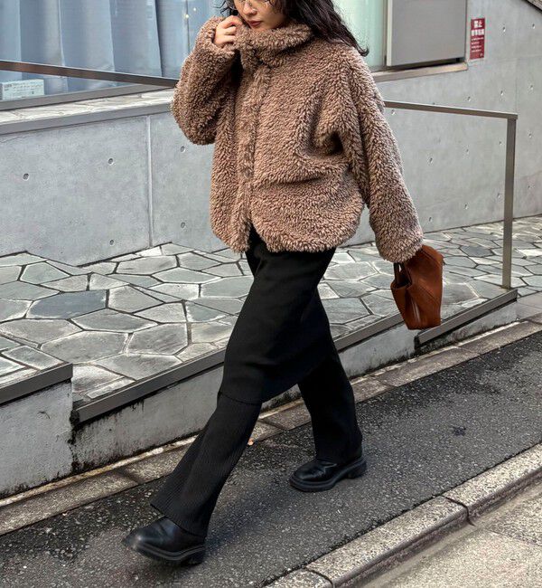 fredy emue「フェイクファーコート」|その他|