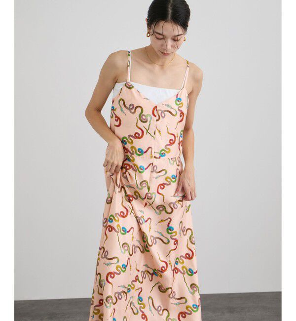 SALON adam et rope'「【LA PRESTIC OUISTON】NOLA SE キャミワンピ」|ワンピース|