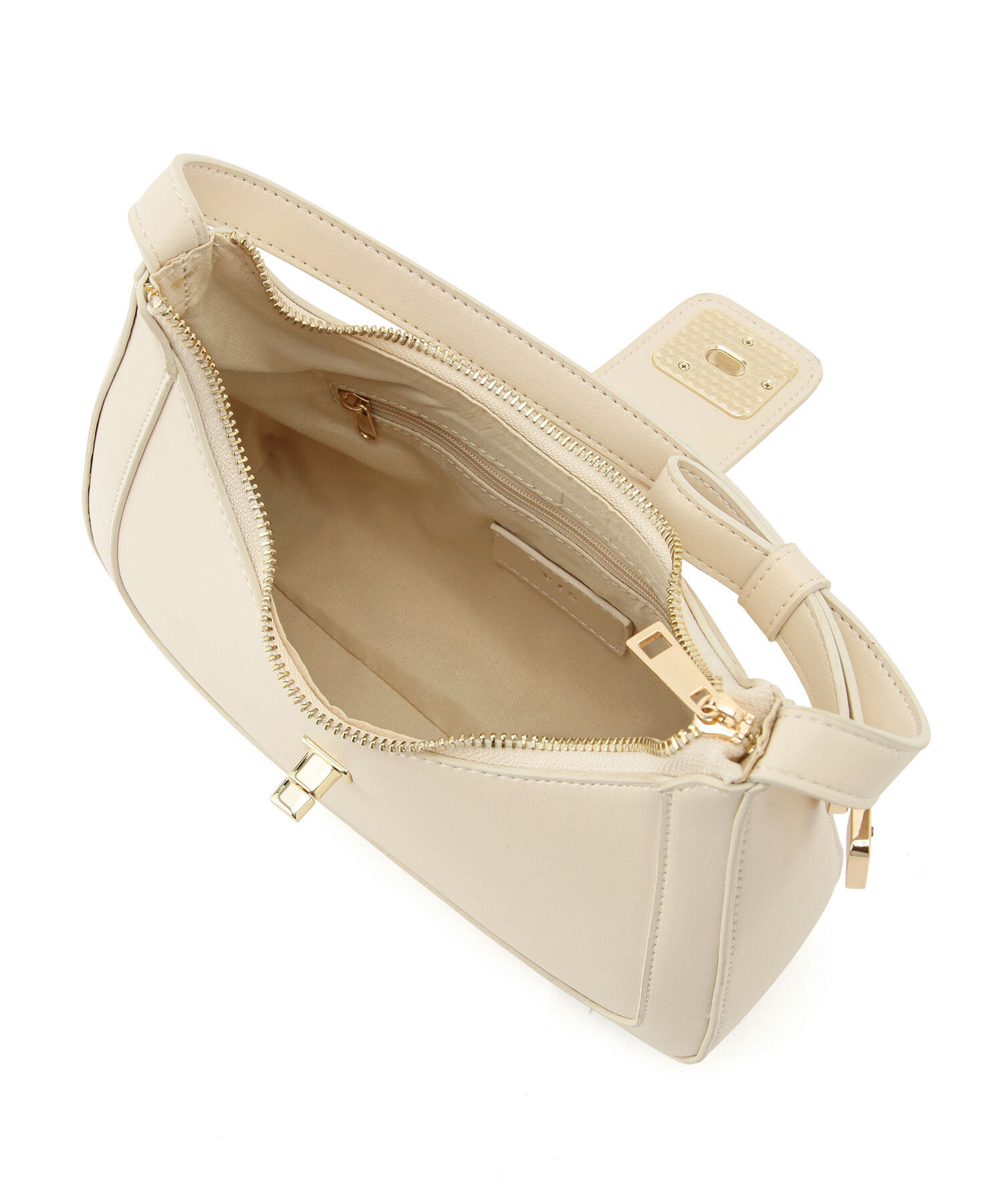 VIS「【ご好評につき追加生産】ハンドルリボンワンショルダーバッグ【180℃美人見え】」|ハンドバッグ|