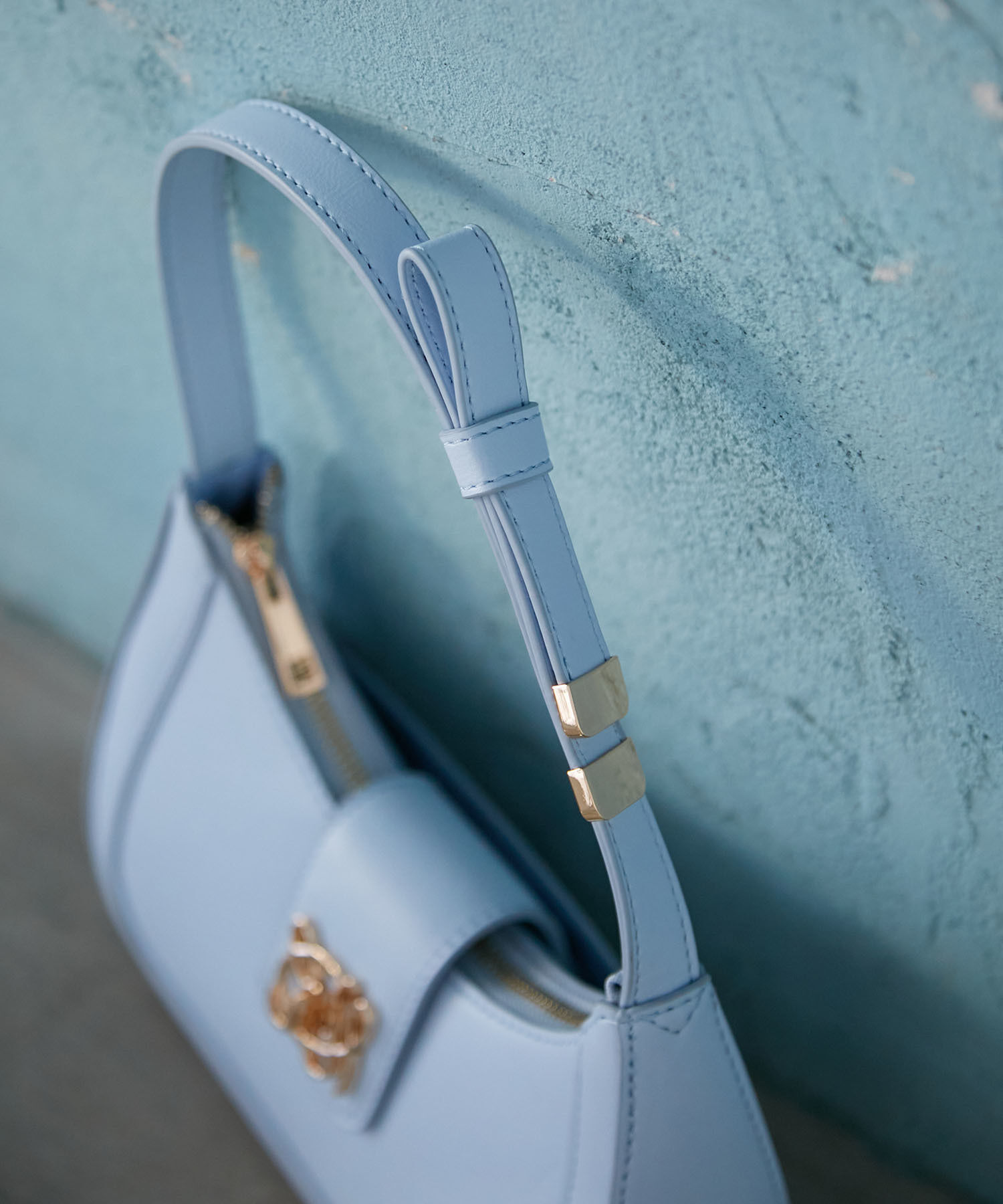 VIS「【ご好評につき追加生産】ハンドルリボンワンショルダーバッグ【180℃美人見え】」|ハンドバッグ|