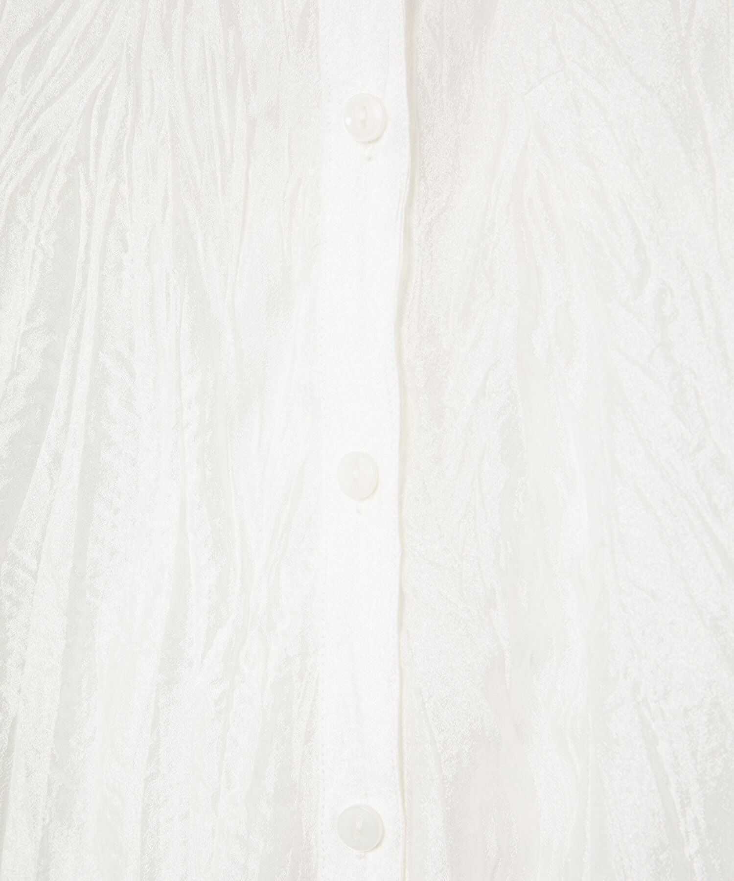 VIS「【洗える】【マルチWAY】シワ加工シアーシャツ」|シャツ・ブラウス|