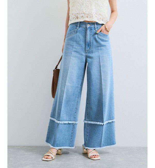 VIS「フリンジフレアデニム」|デニム|