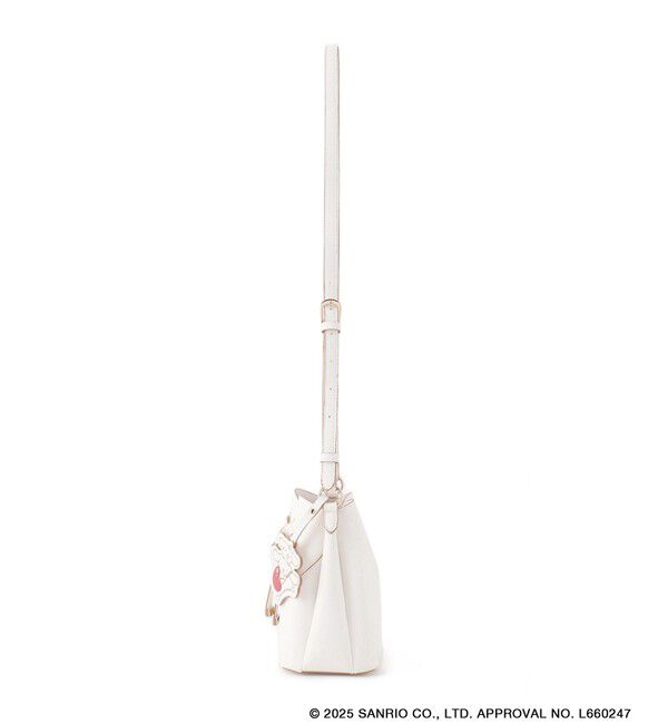 VIS「【シナモロール】VIS別注ハートカットバッグ(スモール)」|ショルダー・メッセンジャー|