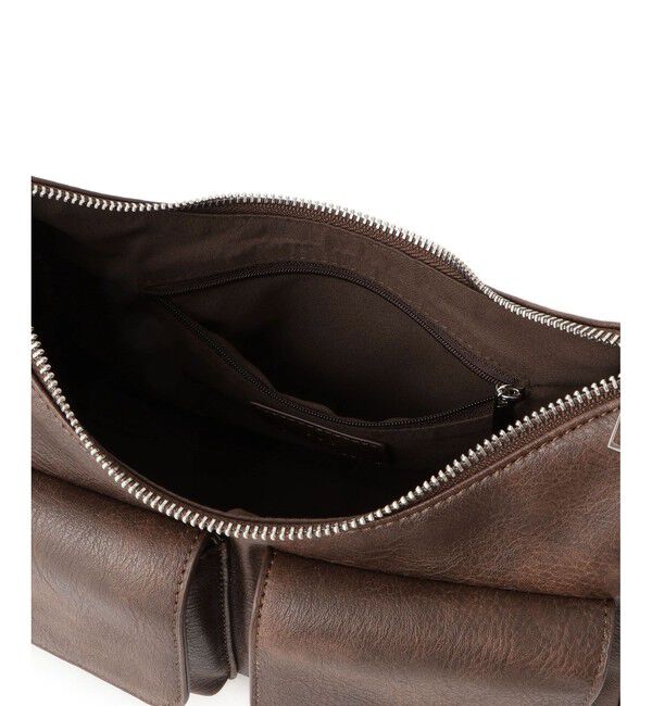 VIS「【2WAY】ビンテージ合皮クアトロポケットショルダーバッグ」|ショルダー・メッセンジャー|