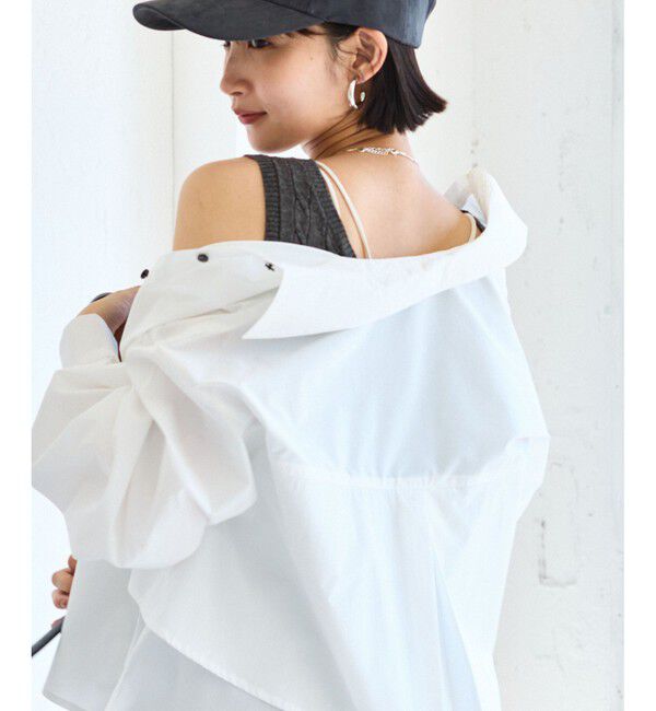 VIS「【前後2WAY】ケーブルニットタンクトップ」|タンクトップ|