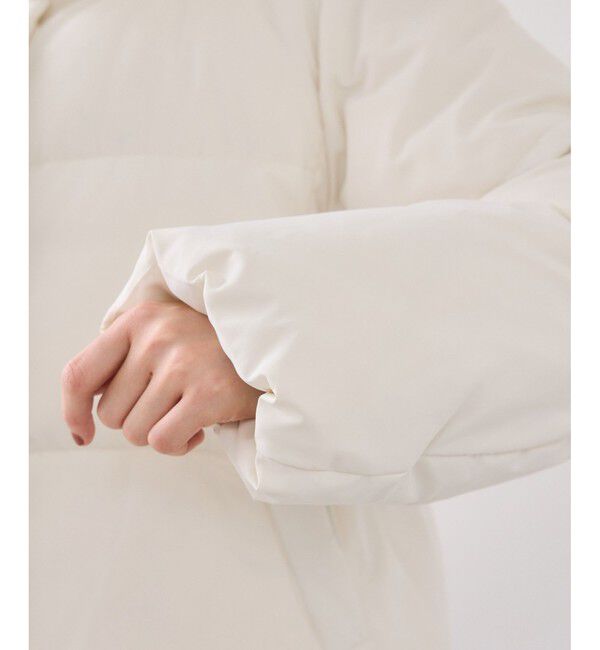 VIS「【アウター総選挙3位】フード取り外し可能軽量ダウンブルゾン/2WAY・撥水加工」|ダウン|