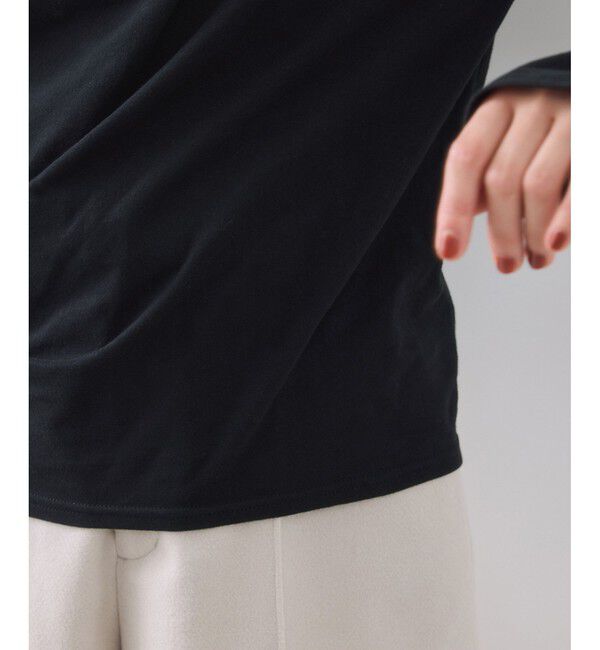 VIS「ドレープオフショルロンT/一部WEB限定カラー・イージーケア」|Tシャツ・カットソー|