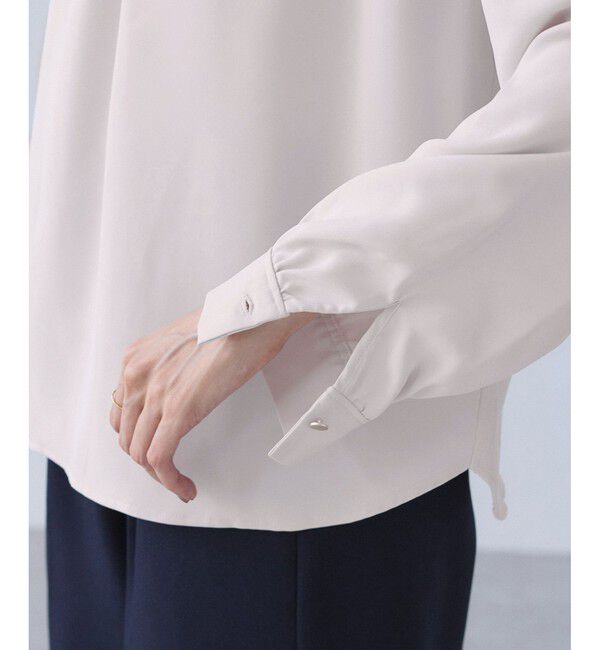 Rope&rsquo;Picnic「【WEB限定】多機能タックブラウス」|シャツ・ブラウス|