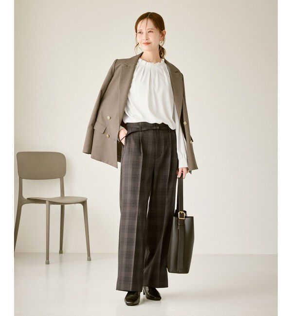 Rope&rsquo;Picnic「【WEB限定】多機能タックブラウス」|シャツ・ブラウス|