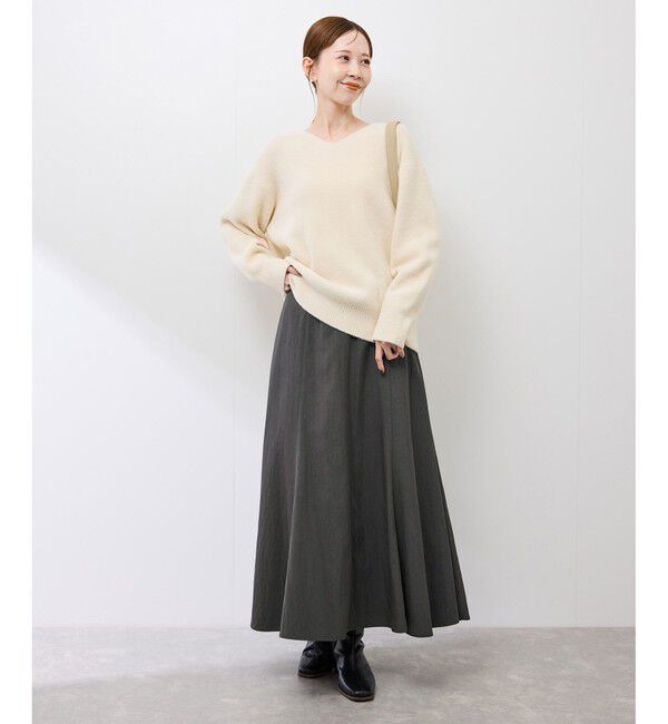Rope&rsquo;Picnic「フィブリルマーメイドフレアスカート」|スカート|