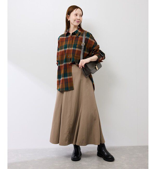 Rope&rsquo;Picnic「フィブリルマーメイドフレアスカート」|スカート|