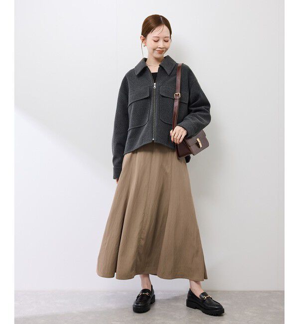 Rope&rsquo;Picnic「フィブリルマーメイドフレアスカート」|スカート|