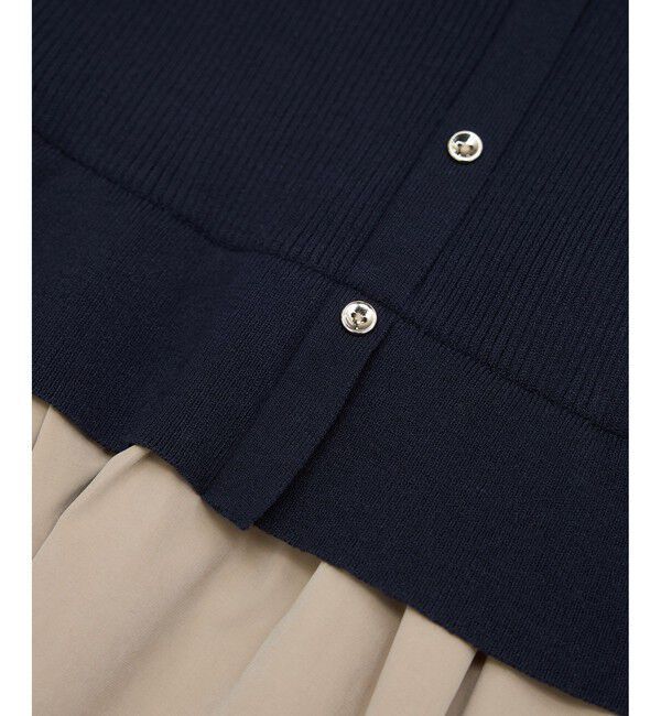 Rope&rsquo;Picnic「【新色追加】メタル釦ドッキングワンピース」|ワンピース|