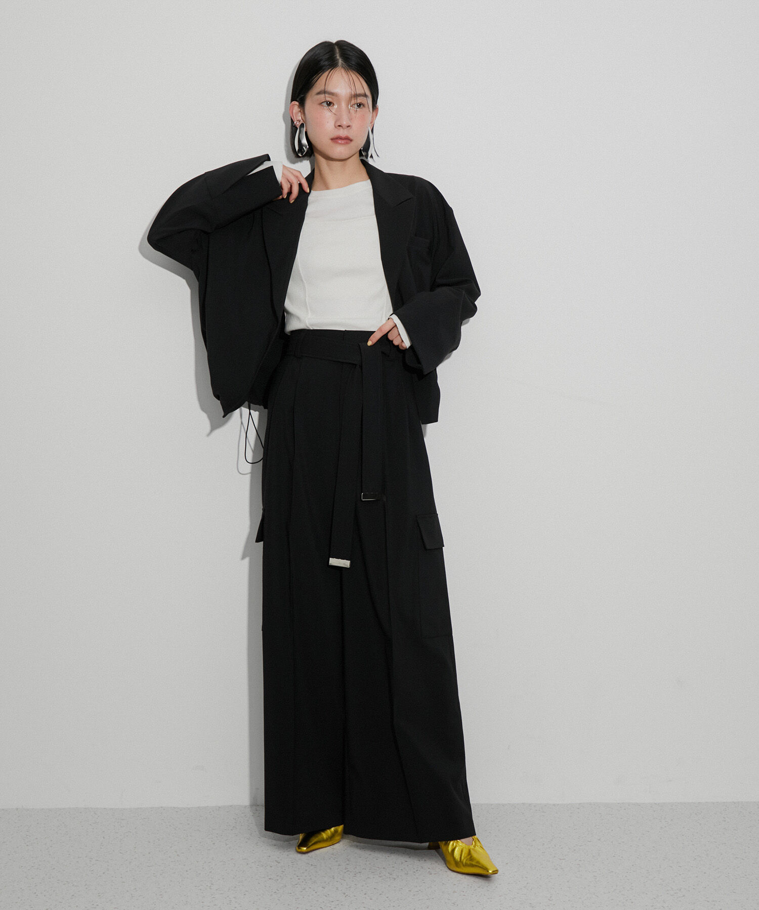 ADAM ET ROPE'「【サステナブル】ドライボイルワークパンツ」|その他|