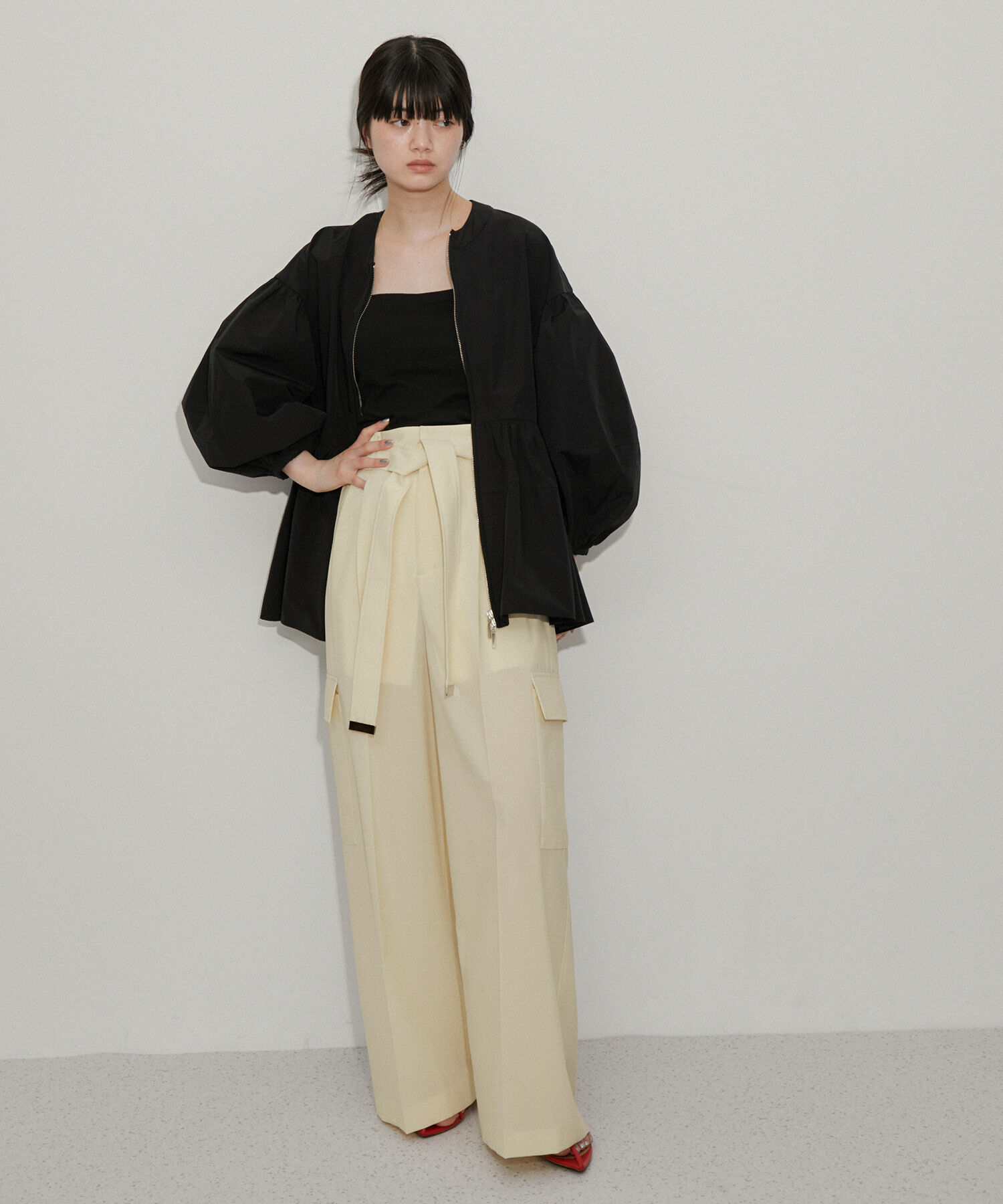 ADAM ET ROPE'「【サステナブル】ドライボイルワークパンツ」|その他|