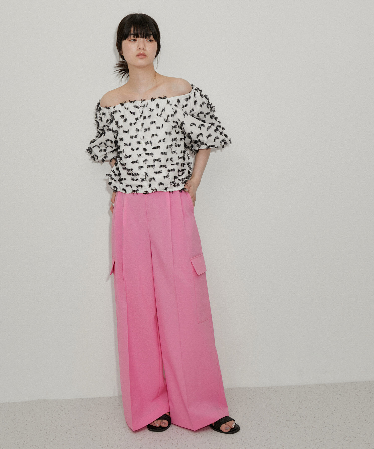 ADAM ET ROPE'「【サステナブル】ドライボイルワークパンツ」|その他|