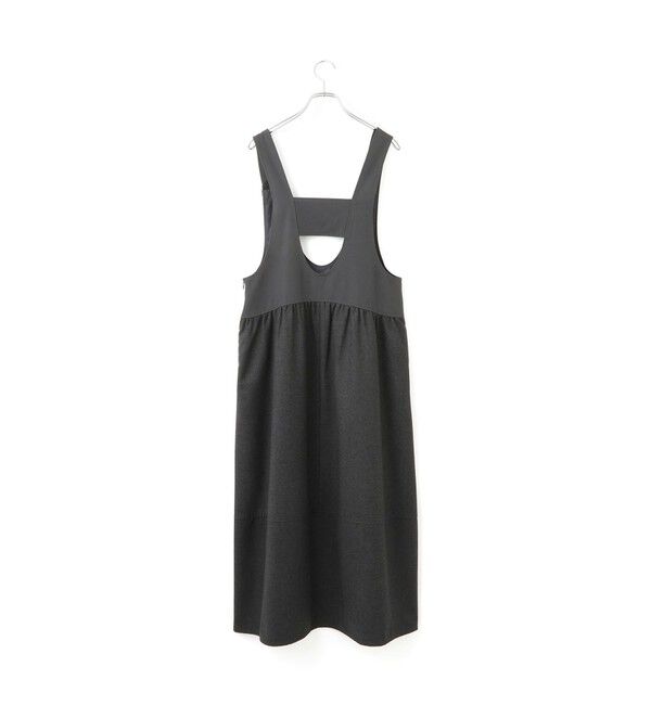 ADAM ET ROPE'「【WEB限定】ディープネックAラインワンピース」|ワンピース|