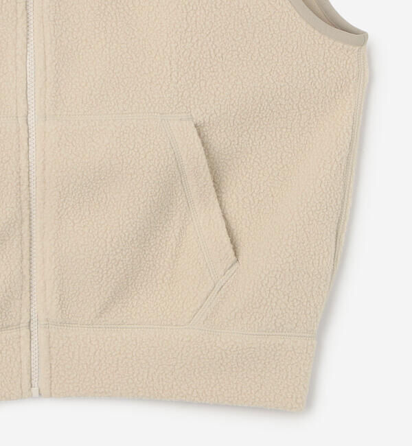 DANTON「DANTON | ジップ フードボアベスト WOMEN」|その他|