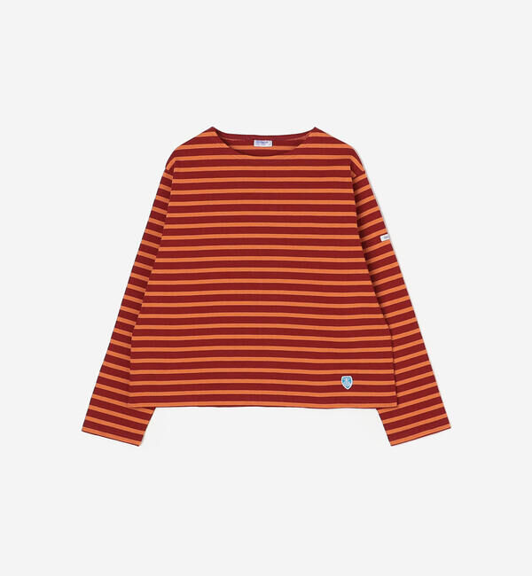 ORCIVAL「ORCIVAL | コットンロード クルーネックTシャツ WOMEN」|Tシャツ・カットソー|RED系1