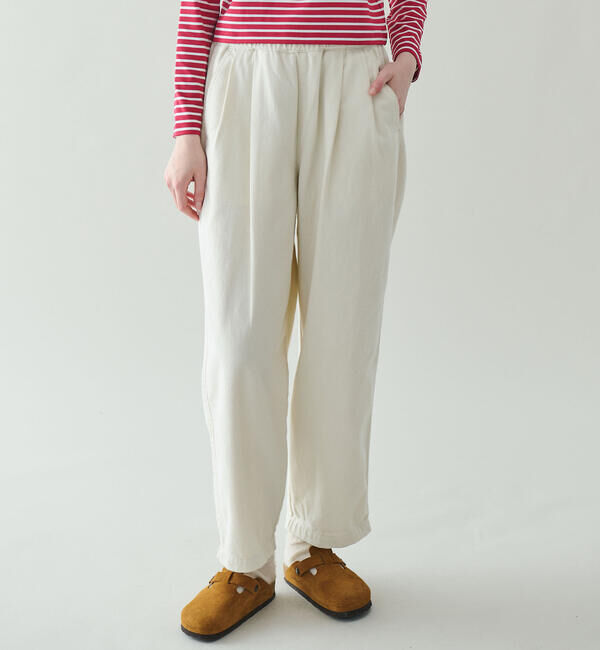 ORCIVAL「ORCIVAL | 起毛コットンツイル イージーパンツ WOMEN」|チノ|