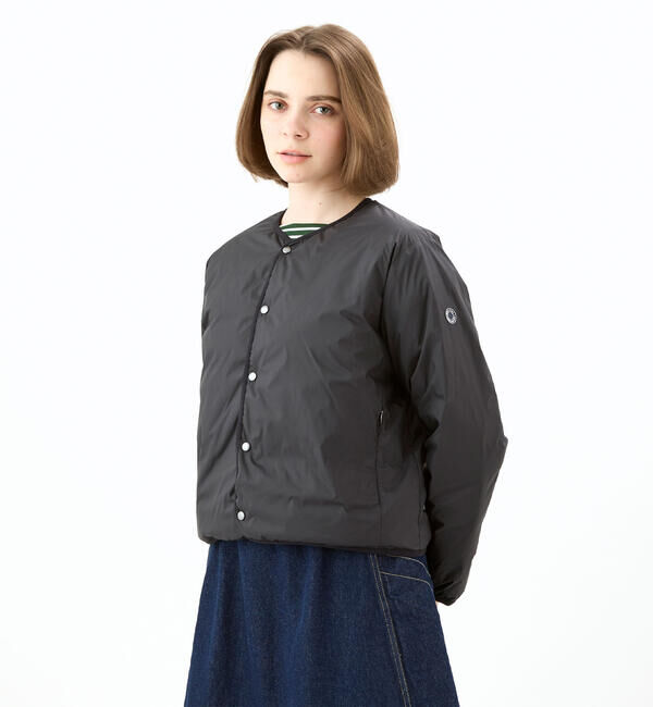 ORCIVAL「ORCIVAL | ポリエステルタフタ インナーダウン ブルゾン WOMEN」|ダウン|BLACK