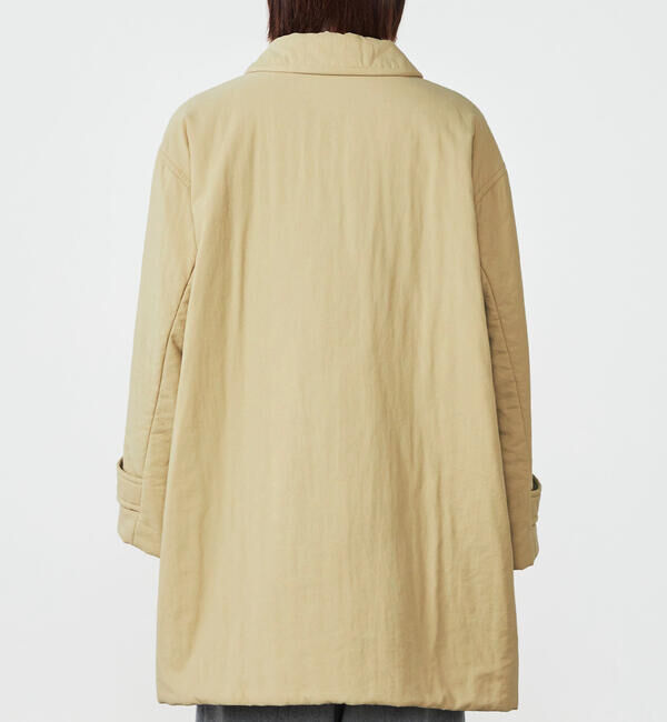 LE GLAZIK「LE GLAZIK | ナイロンツイル ショートコート WOMEN」|ダウン|