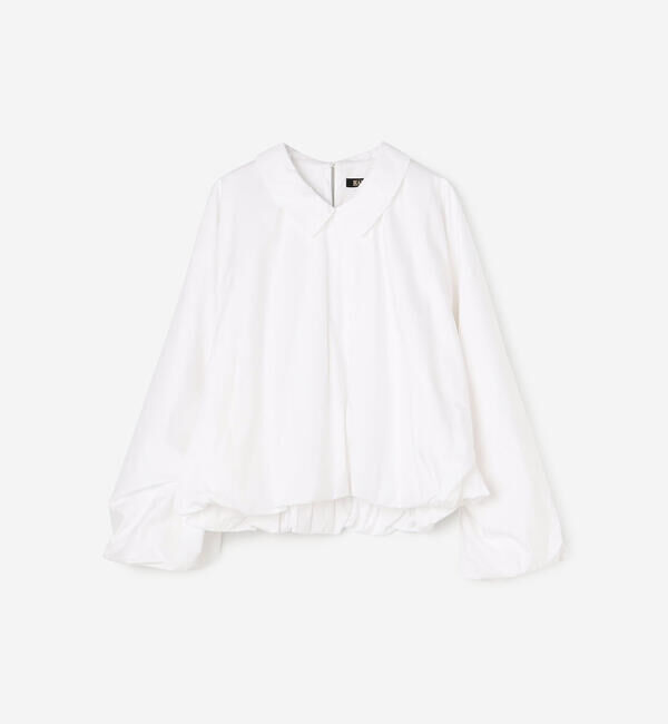  「HAVERSACK | ラウンドカラー 長袖シャツ WOMEN」|シャツ・ブラウス|