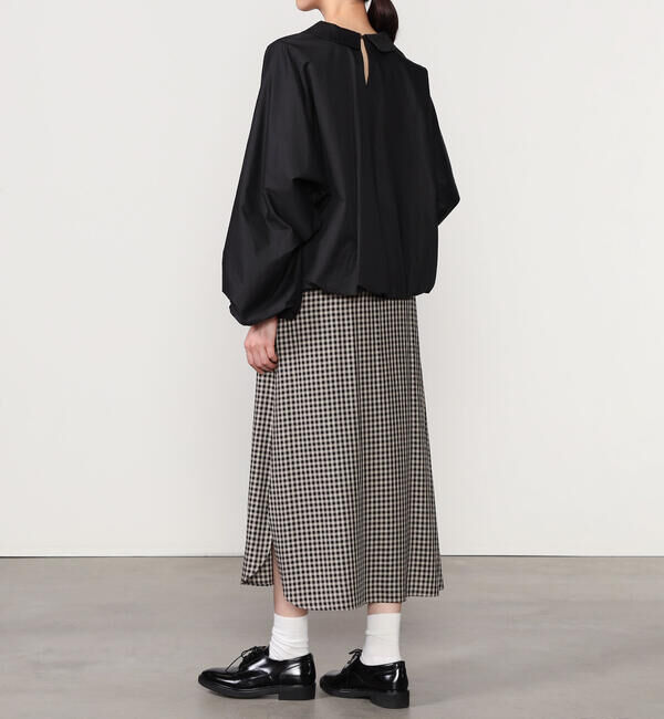  「HAVERSACK | ラウンドカラー 長袖シャツ WOMEN」|シャツ・ブラウス|