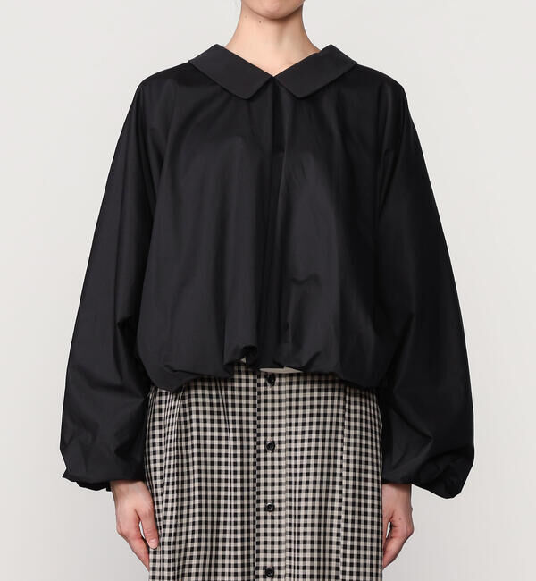  「HAVERSACK | ラウンドカラー 長袖シャツ WOMEN」|シャツ・ブラウス|