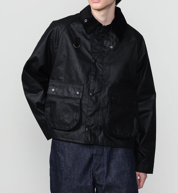  「Barbour |〈別注〉BLYTH オイルドジャケット MEN」|テーラードジャケット|BLACK