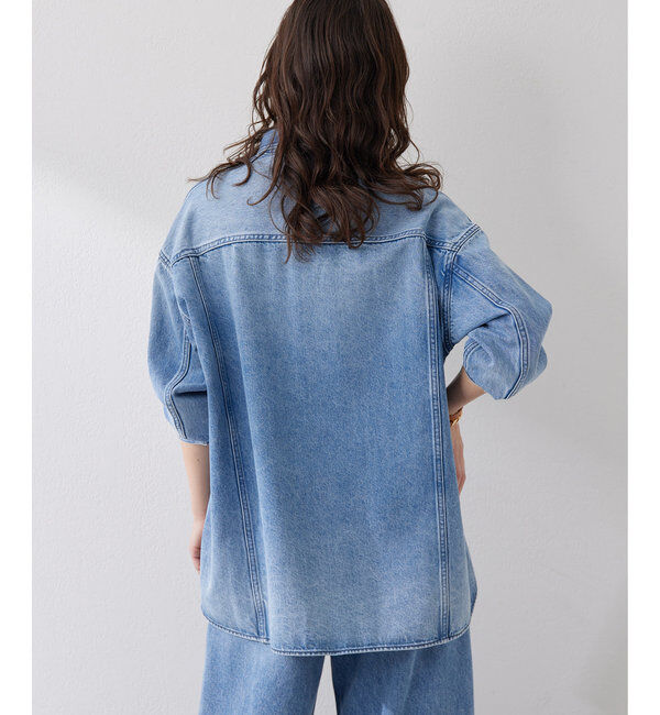  「ドロップデニムシャツ」|シャツ・ブラウス|