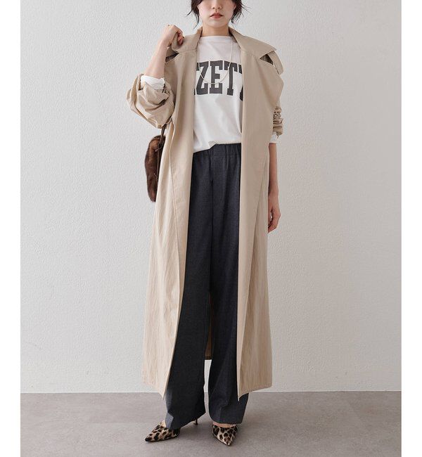  「GAZETTEロングTシャツ」|Tシャツ・カットソー|