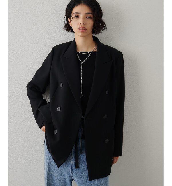  「ダブルテーラードジャケット」|テーラードジャケット|