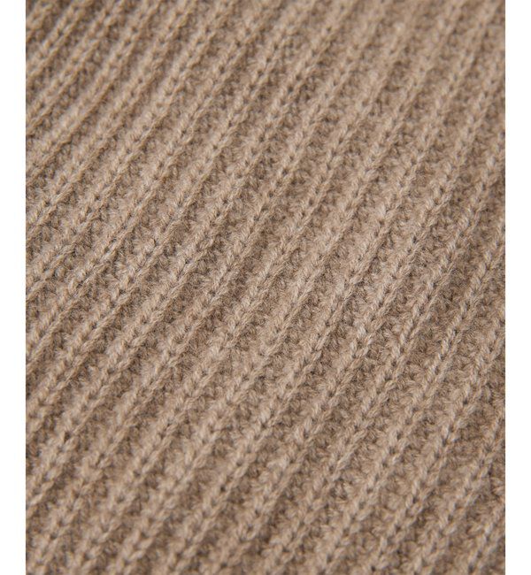 Hoaw.「【Hoaw.】カシミヤリブストール」|マフラー|